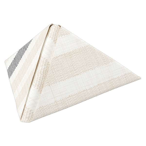 Image de SERVIETTE DUNILIN RIGATO NOIRE 40X40CM X540