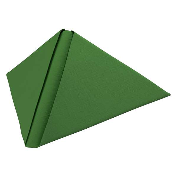 Image de SERVIETTE DUNILIN VERT FEUILLE 40X40CM X540