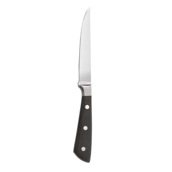 Image de COUTEAU A STEAK MONTBLANC NOIR LONG.230MM