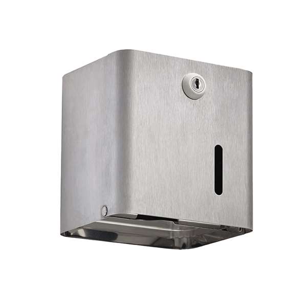 Image de DISTRIBUTEUR PH- 2 PAQUETS / 1 ROULEAU - AXOS - INOX BROSSE