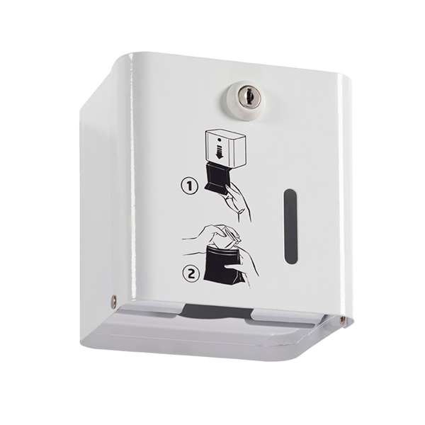 Image de DISTRIBUTEUR SACHETS PERIODIQUES - BLANKA - BLANC