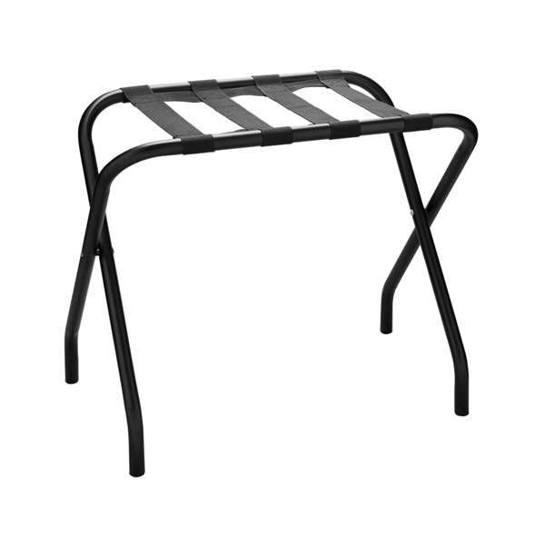 Image de RACK A BAGAGE BAS MÉTAL NOIR MAT