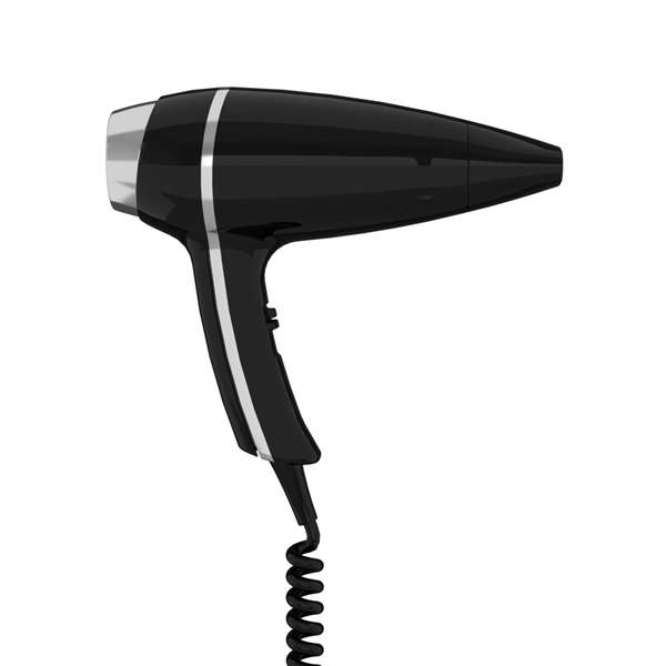 Image de SÈCHE-CHEVEUX ALTEO NOIR 1875 W + PRISE