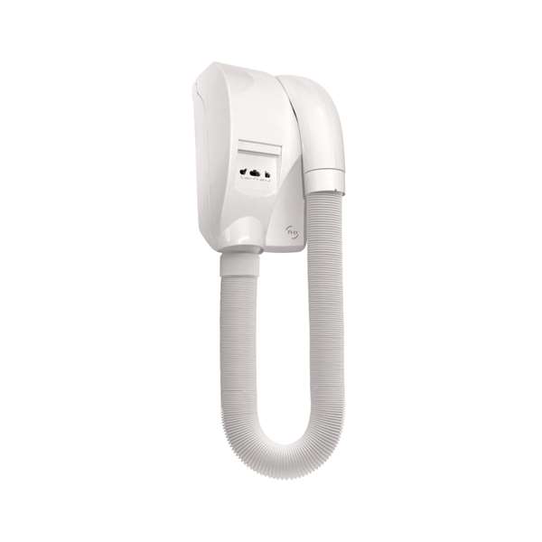 Image de SÈCHE-CHEVEUX CARAÏBE 1000W BLANC BASE + PRISE RASOIR +TIMER