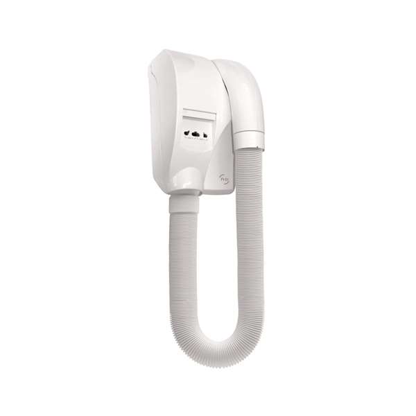 Image de SÈCHE-CHEVEUX CARAÏBE 1000W BLANC BASE + PRISE RASOIR MONO