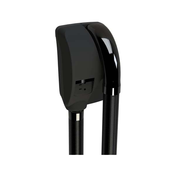 Image de SÈCHE-CHEVEUX CARAÏBE 1000W NOIR MAT BASE +PRISE RASOIR MONO