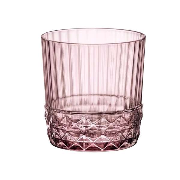 Image de VERRE FORME BASSE AMERICAN'20S ROSE LILAS 37CL