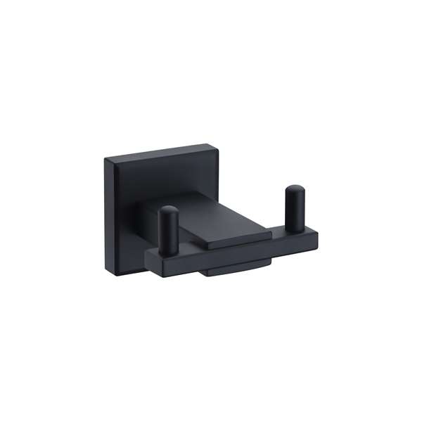 Image de PATERE DOUBLE ARGO NOIR MAT