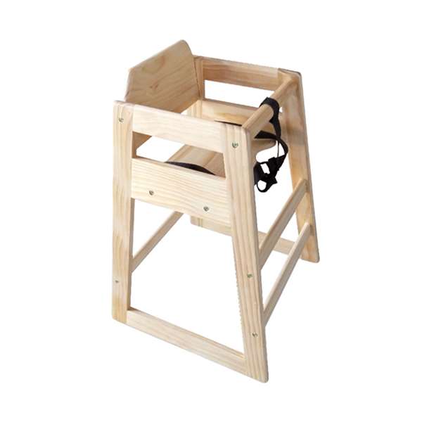 Image de CHAISE HAUTE ENFANTS BOIS NATUREL (FTS51X51X74CM)