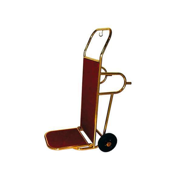 Image de DIABLE PORTE-VALISES INOX DORE (FTS70X56X120CM)