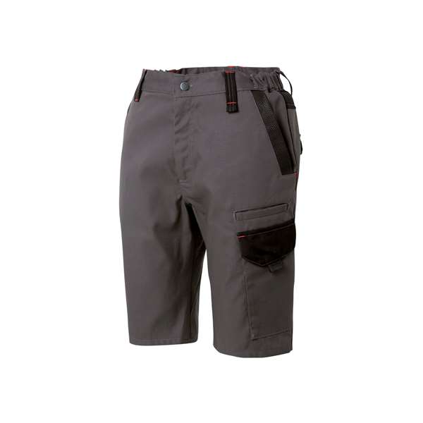 Image de BERMUDA HOMME OUTSUM GRIS/NOIR TAILLE 36