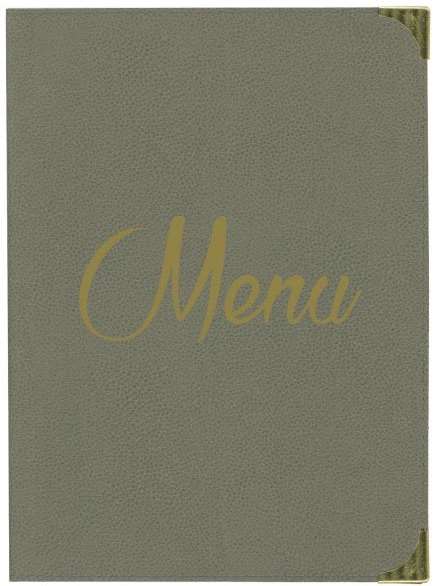 Image de PROTEGE MENU BOSTON TAUPE (FTS.23.5X32CM)