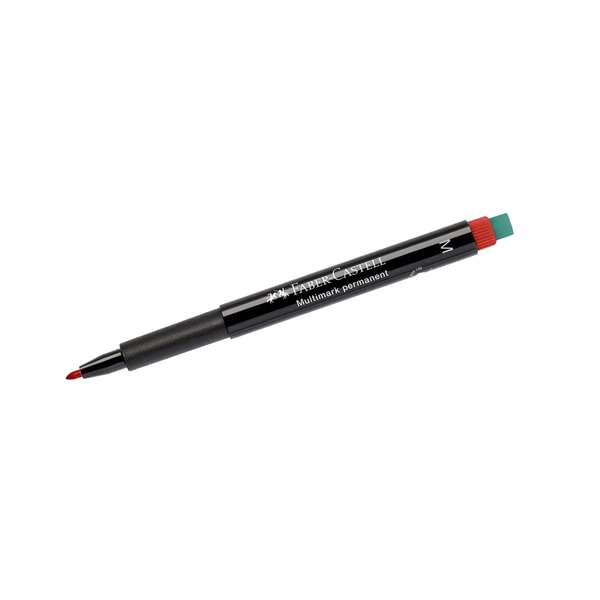 Image de FEUTRE EFFACABLE A L'ALCOOL POINTE MOYENNE ROUGE X10