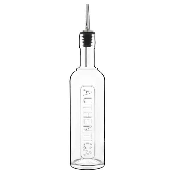 Image de BOUTEILLE EN VERRE AVEC BEC VERSEUR INOX 52.5CL
