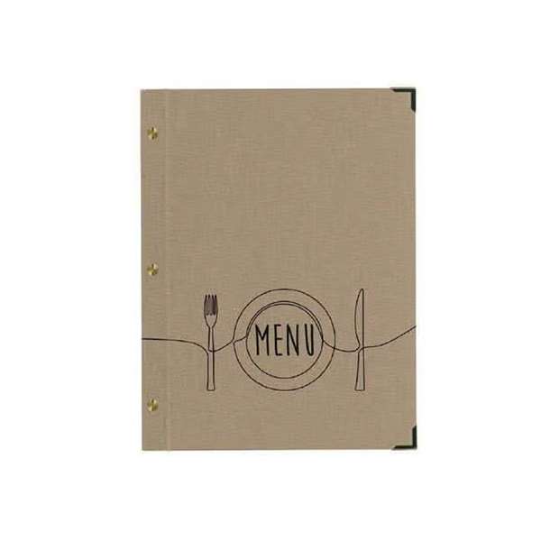 Image de PROTEGE MENU NATURAL MASTIC (FTS.24.5X31.5CM)