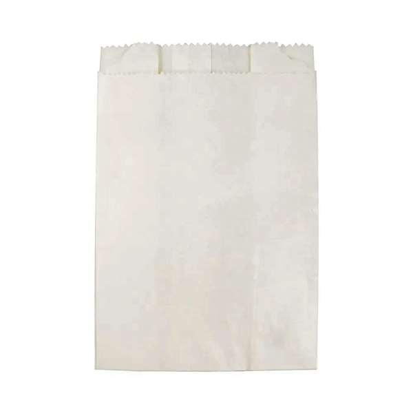 Image de SAC CROISSANTS KRAFT BLANC N°101 (FTS120+50X170) X1000