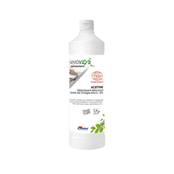 Image de ACETYNE DEGRAISSANT DETARTRANT VINAIGRE BLANC 14° 1L