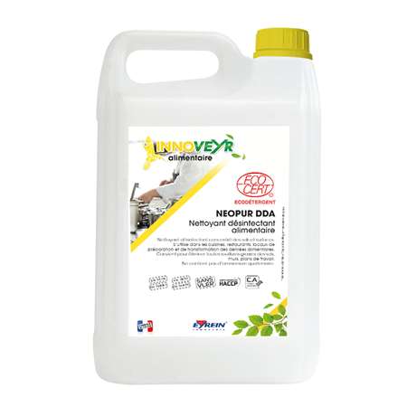 NEOPUR DDA NETTOYANT DESINFECTANT ALIMENTAIRE 5L