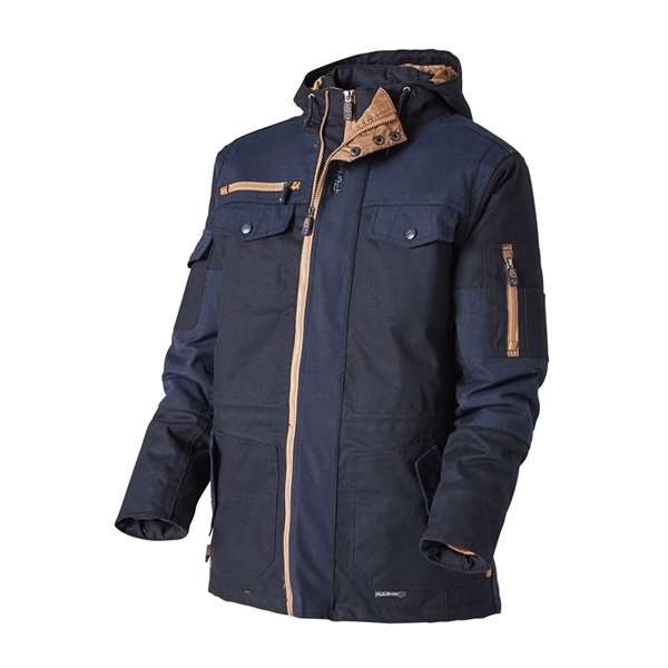 Image de PARKA AVEC CAPUCHE AJUSTABLE MARINE T.XL