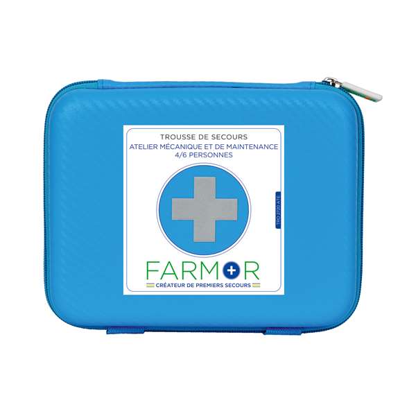 Image de TROUSSE DE SECOURS ATELIER MECA & MAINTENANCE 4/6 PERSONNES