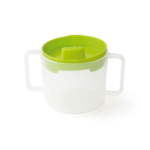 Image de TASSE INVERSABLE VERT TILLEUL TRANSLUCIDE 20CL