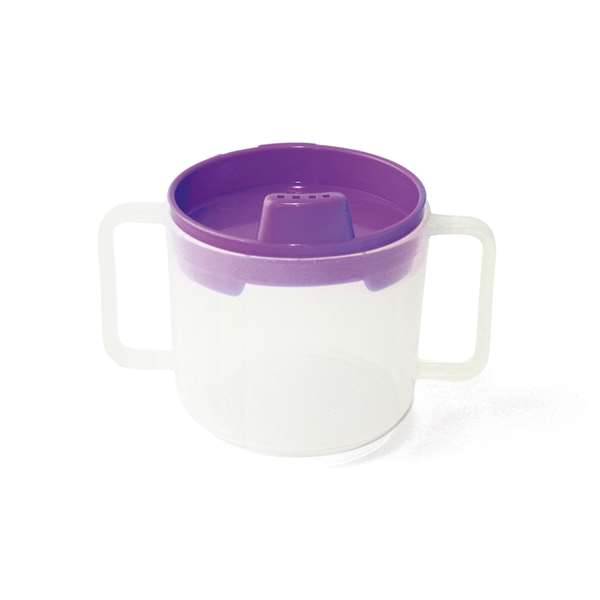 Image de TASSE INVERSABLE VIOLET TRANSLUCIDE 20CL
