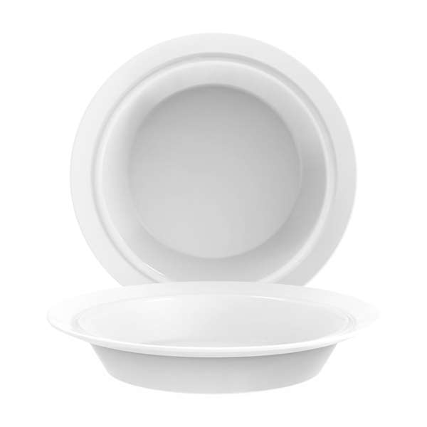 Image de ASSIETTE CREUSE 'AUTONOMY' BLANC DIAM.230MM