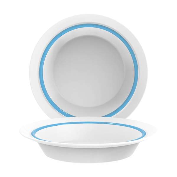 Image de ASSIETTE CREUSE 'AUTONOMY' BLEU DIAM.230MM