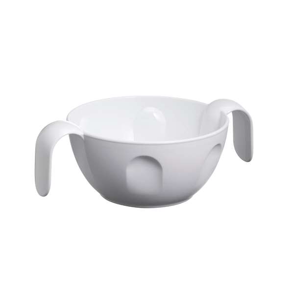 Image de BOL ERGONOMIQUE DOUBLE POIGNEES BLANC 45CL