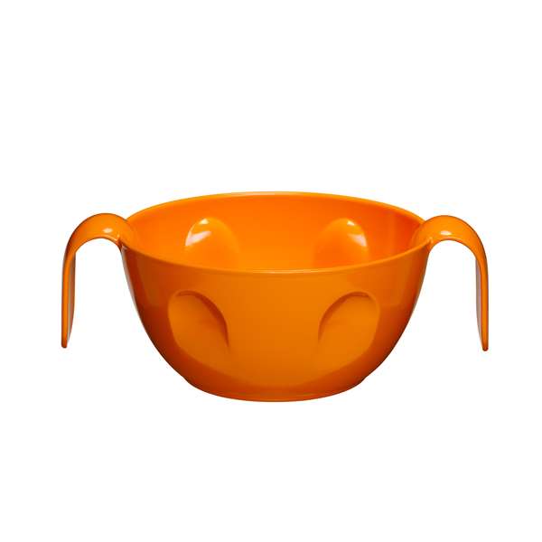 Image de BOL ERGONOMIQUE DOUBLE POIGNEES ORANGE 45CL