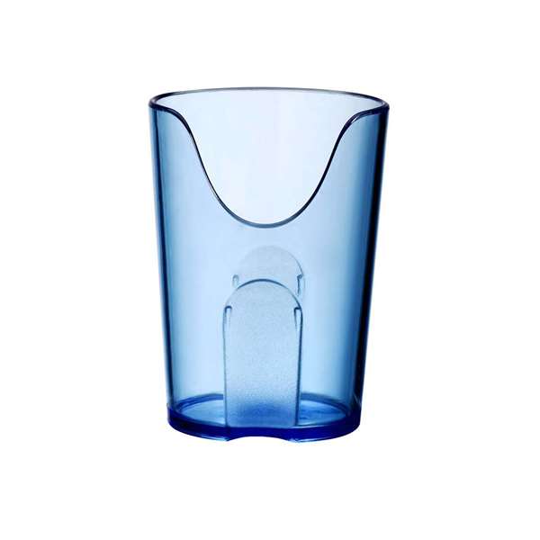 Image de VERRE A DECOUPE NASALE BLEU 16CL