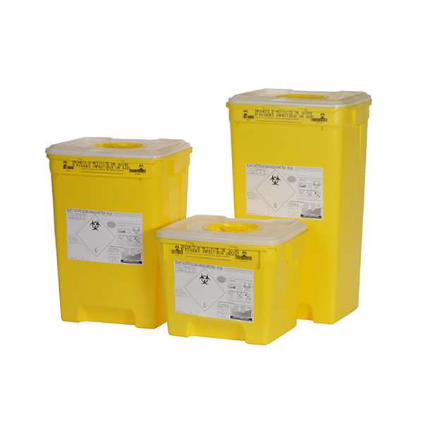 Image de FUT POLYPROPYLENE JAUNE AVEC OBTURATEUR 30L X24