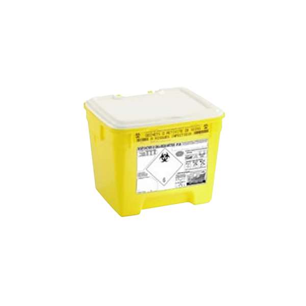 Image de FUT POLYPROPYLENE JAUNE COUVERCLE PLEIN 30L X25