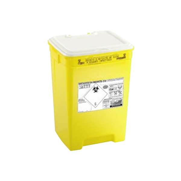 Image de FUT POLYPROPYLENE JAUNE COUVERCLE PLEIN 50L X21