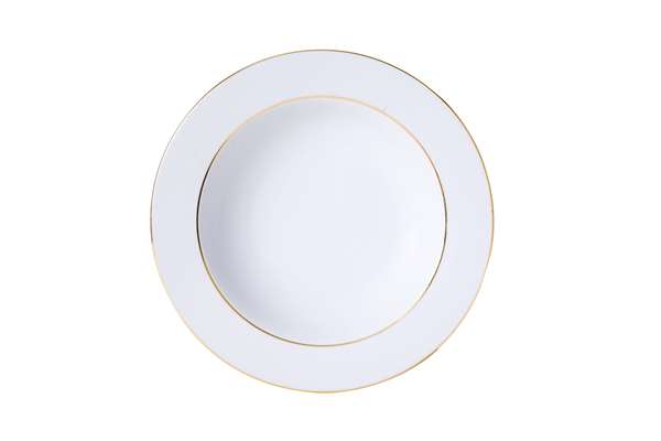Image de ASSIETTE CREUSE CLASSIC FILET OR 25CL