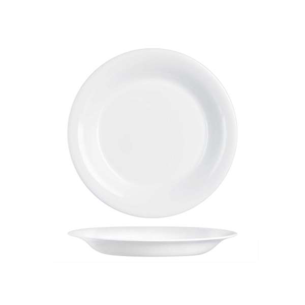 Image de ASSIETTE CREUSE NOVA AQUITANIA BLANCHE 56CL