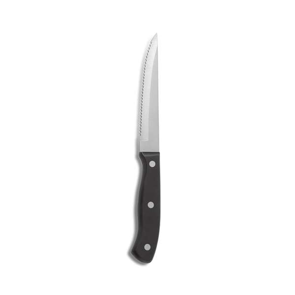 Image de GROS COUTEAU A STEAK NOIR LONG.232MM