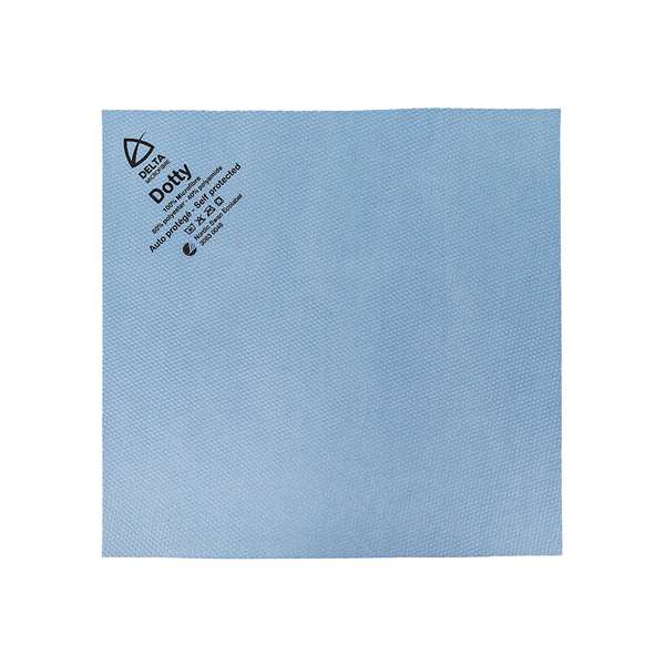 Image de LAVETTE NON TISSEE MICROFIBRE DOTTY BLEUE (FTS40X40CM) X5