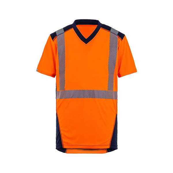 Image de T-SHIRT MANCHES COURTES BALI REFLECHISSANT ORANGE TS