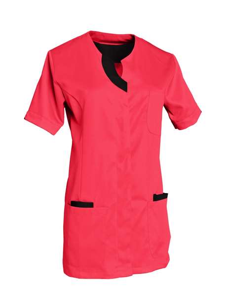 Image de TUNIQUE LILA MANCHES COURTES SHOCKING PINK T4