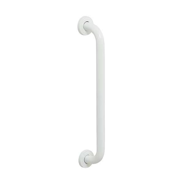 Image de BARRE DE RELEVEMENT DROITE BISKA - 40CM - INOX - BLANC