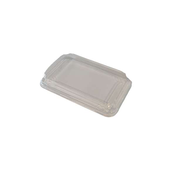 Image de COUVERCLE PET POUR BARQUETTE SUSHI CARTON BRUN N°7 X100