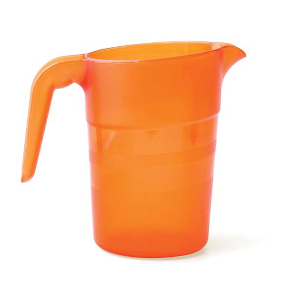 Image de PICHET EMPILABLE ORANGE 1L AVEC COUVERCLE