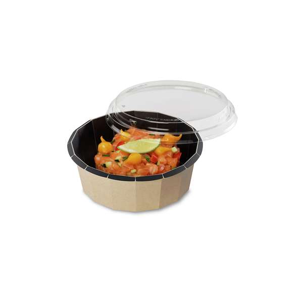 Image de BOITE + COUV LUXIFOOD BOWL (DIAM.160MM H.52MM) 750ML X180