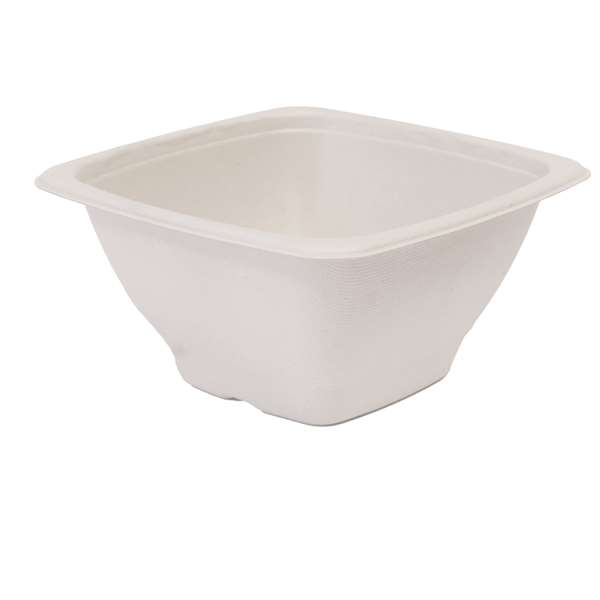 Image de BOL CARRE FIBRE NATURELLE (FTS180X180X90MM) 1300ML X50