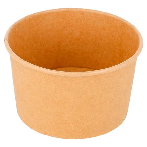 Image de POT A GLACE CARTON BRUN (DIAM.94MM H.55MM) 240ML X2000