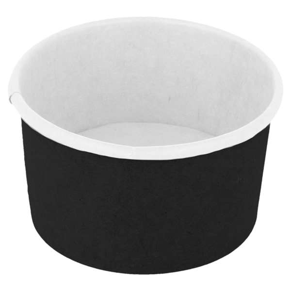 Image de POT A GLACE CARTON NOIR (DIAM.65MM H.39MM) 70ML X2000