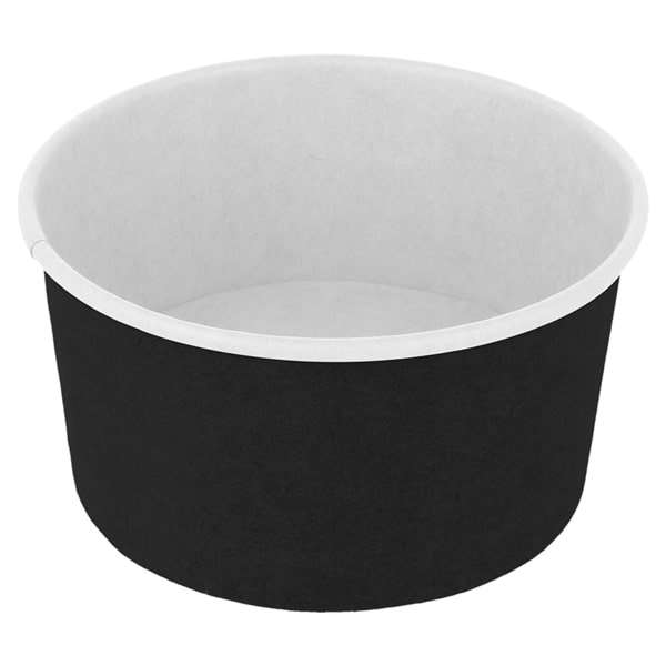 Image de POT A GLACE CARTON NOIR (DIAM.85MM H.45MM) 150ML X2000