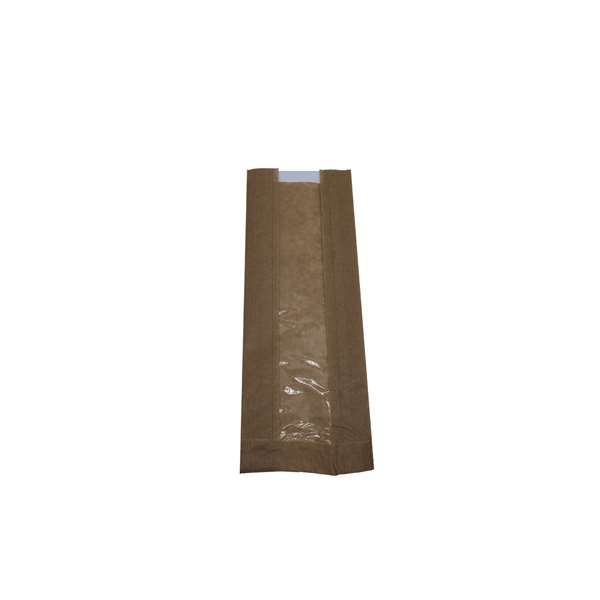 Image de SAC SANDWICH A FENETRE KRAFT BRUN (FTS90+65X350MM) X1000