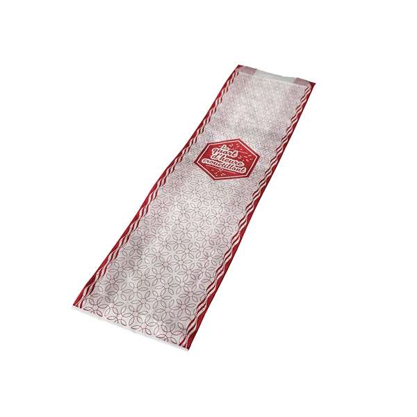 Image de SAC SANDWICH KRAFT BLANC IMPRIME 3C (FTS100+50X360MM) X1000